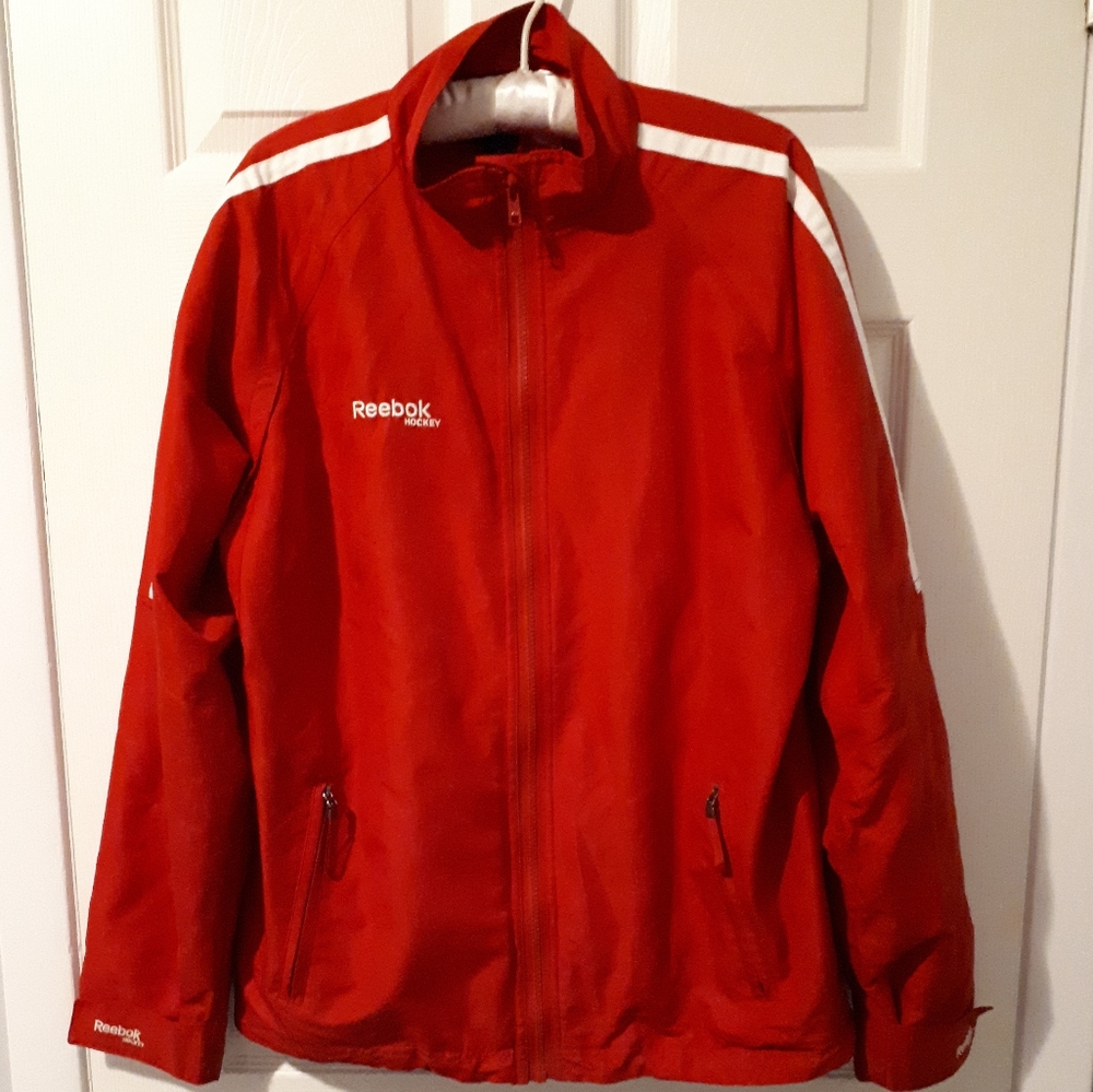 Reebok Hockey Windbreaker Jacket Men's Small